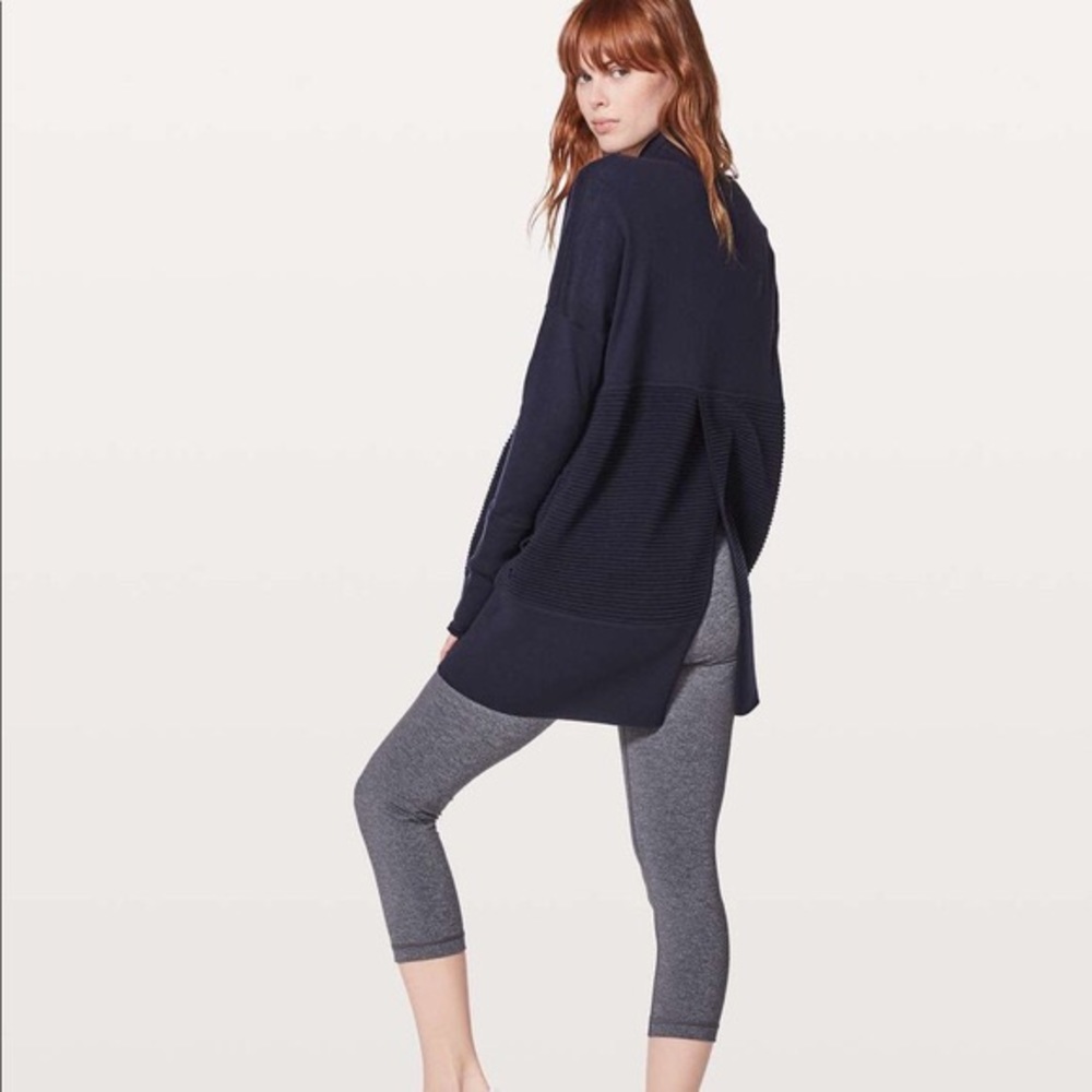 Lululemon Sit In Lotus Wrap II Cardigan